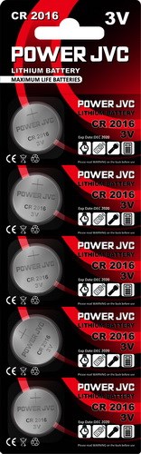 باتری ساعتی CR Lithium جی وی سی Lithium CR2016108058